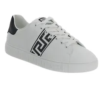Low-Top Sneaker 'Greca' Embroidered Sneakers – White weiß