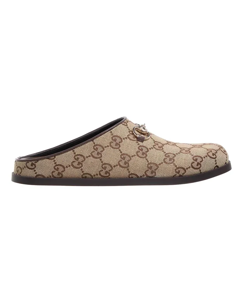 Gucci Low-Top Sneaker W SOL MULE CANVAS GG W/HB beige Beige