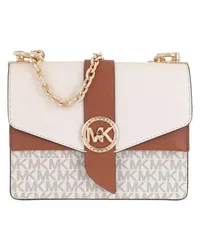 Michael Kors Crossbody Bags Greenwich Crossbody Bag Creme