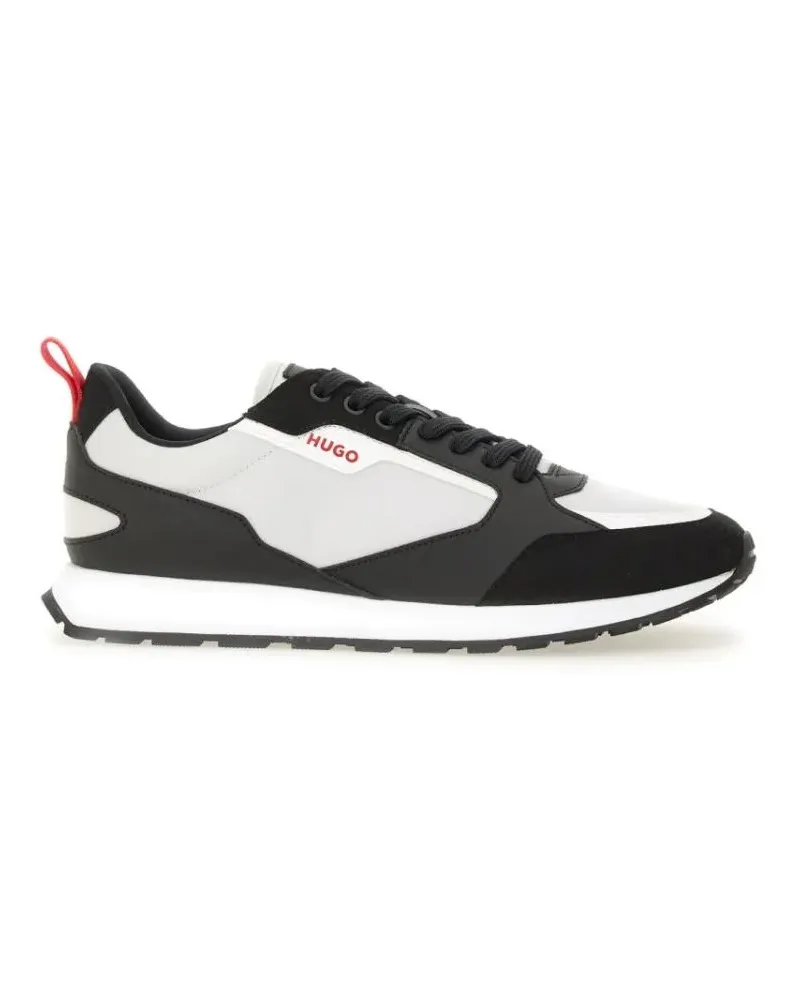 HUGO BOSS Low-Top Sneaker Low-Top Black And White Sneaker schwarz Schwarz