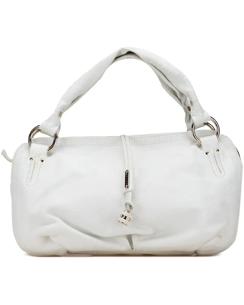 Celine Hobo Bags Calfskin Bittersweet Hobo weiß Weiß