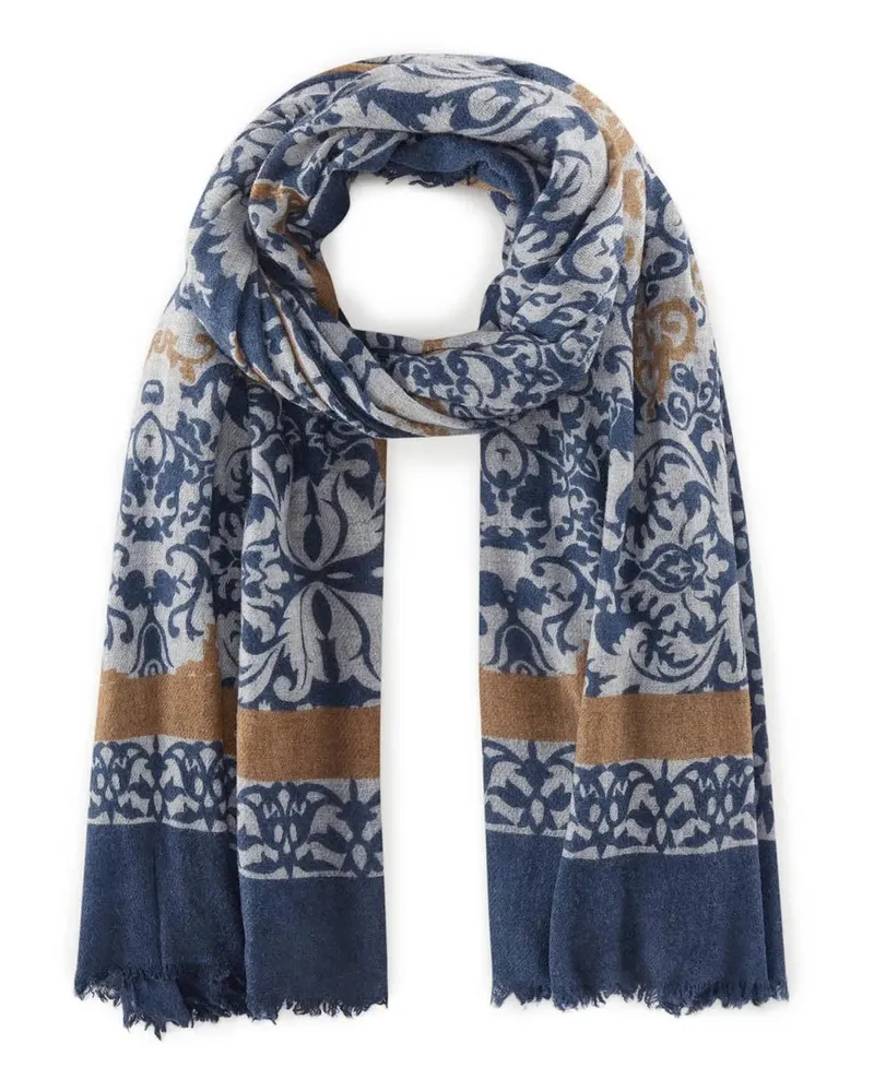 Codello Tücher & Schals Schal aus Kaschmir-Mix blau Blau