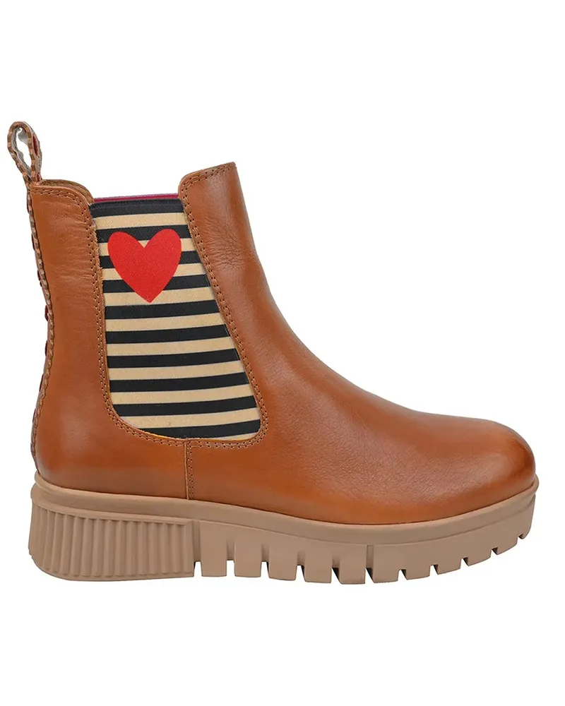 CRICKIT Stiefeletten Chelsea Boot NAELLE braun Braun