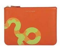 Portemonnaies Vibrant Orange Rectangular Clutch Bag rot