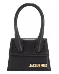 Jacquemus Tote Le Chiquito Top Handle Bag Leather Schwarz