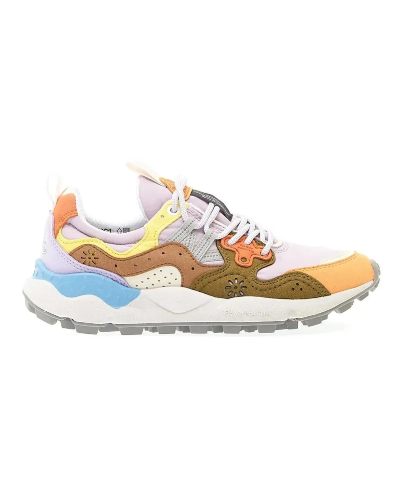 Flower MOUNTAIN Low-Top Sneaker Multicolor Suede Sneakers Fabric bunt Bunt