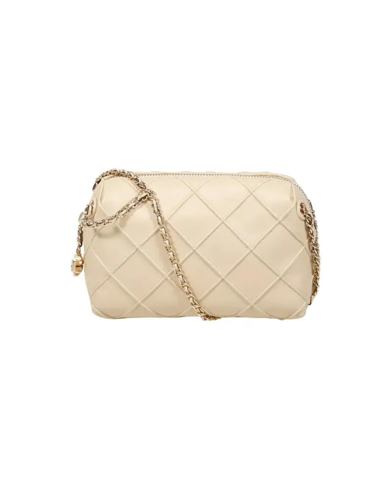 Tory Burch Hobo Bags Fleming Small Crossbody Bag beige Beige