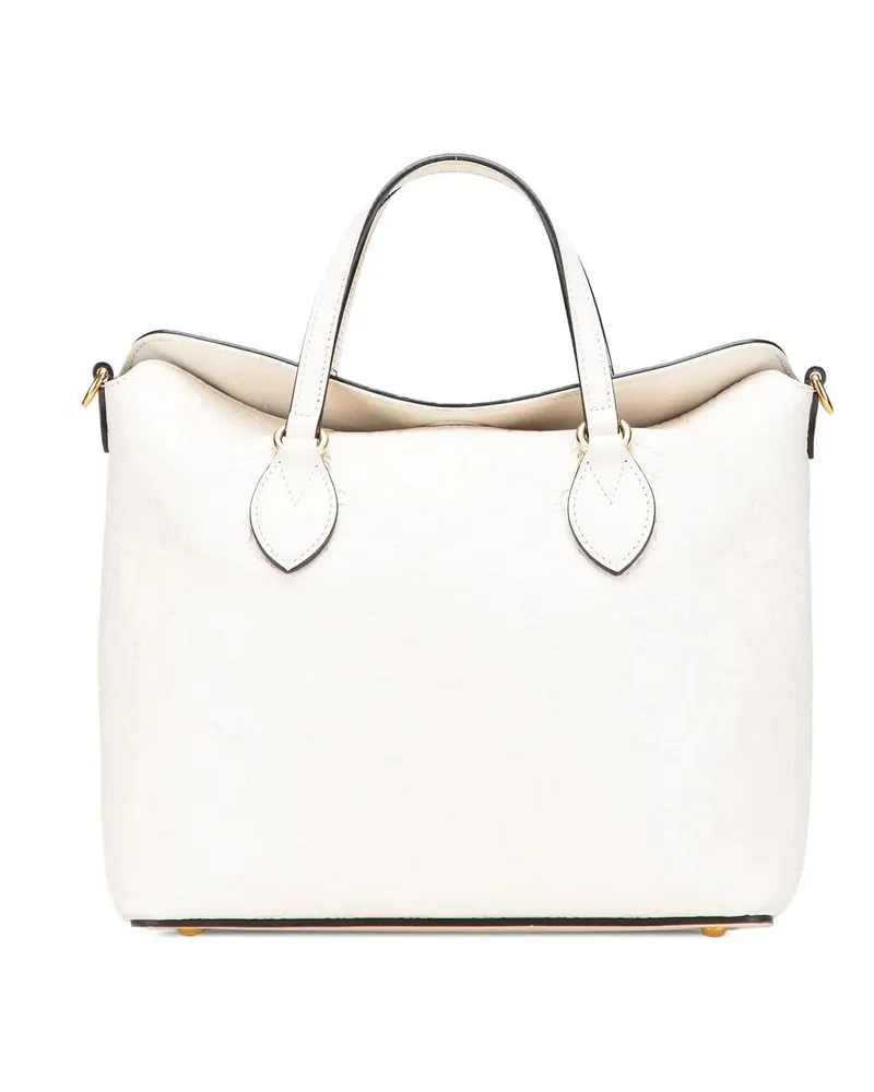 Gucci Hobo Bags ssima Linea A Fold Over Satchel weiß Weiß