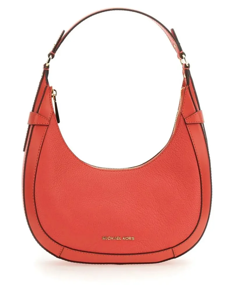 Michael Kors Crossbody Bags "Preston" Small Hobo Bag rot Rot