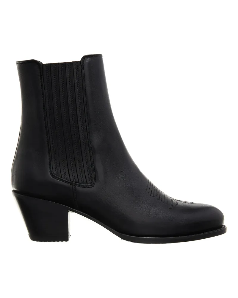 Ralph Lauren Stiefel P Chls Wstrn-Boots-Mid Boot schwarz Schwarz