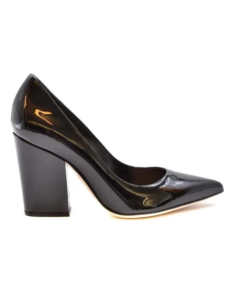 Sergio Rossi Hohe Schuhe Decollete Black schwarz Schwarz