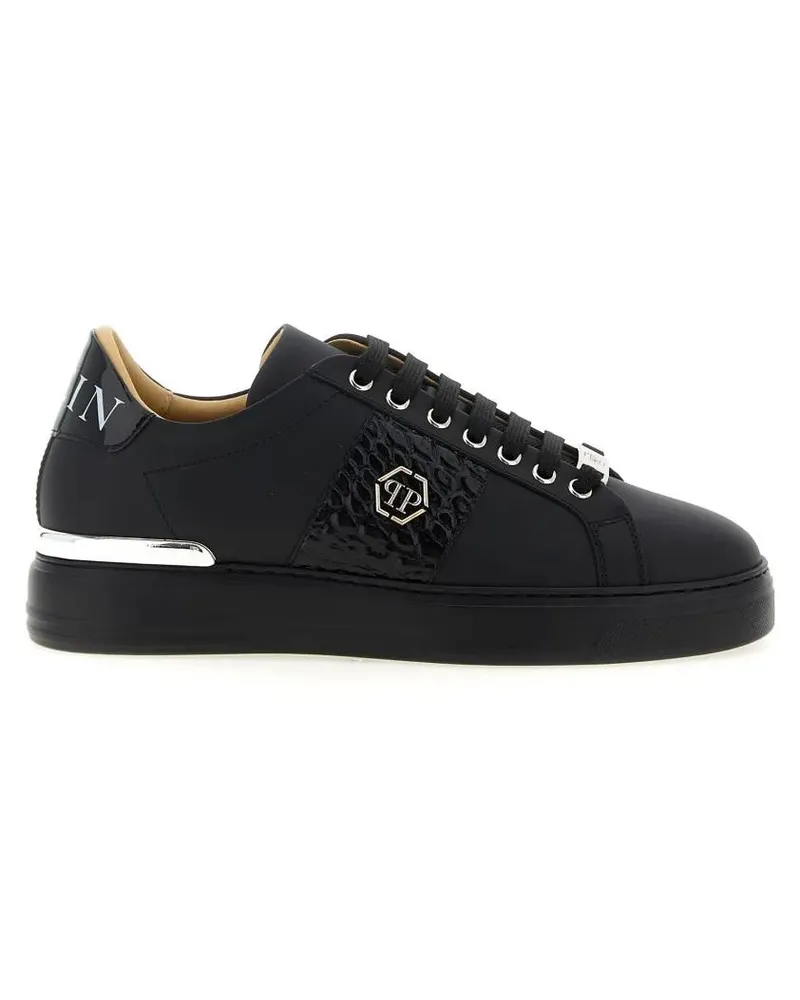 Philipp Plein Low-Top Sneaker 'Hexagon' Sneakers schwarz Schwarz