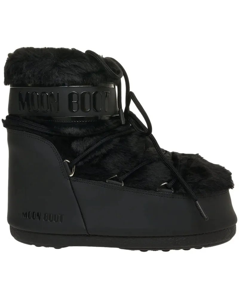 Moon Boot Stiefel Boots 'Icon Low Faux' ICON LOW FAUX 52 schwarz Schwarz