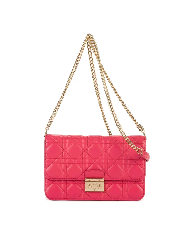 Dior Crossbody Bags Miss Dior Wallet On Chain pink Rosa