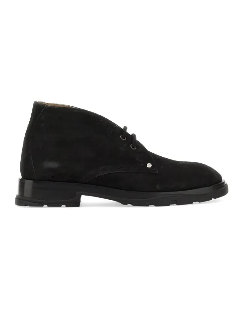 Alexander McQueen Stiefel Suede Boot schwarz Schwarz