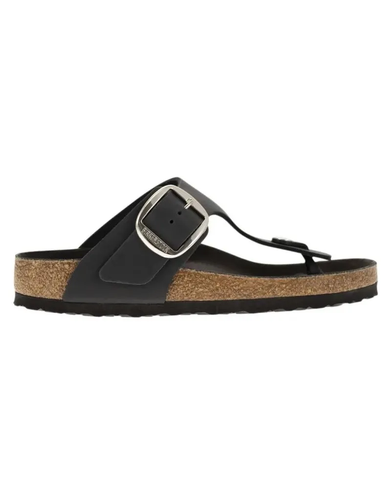 Birkenstock Sandalen Gizeh Big Buckle Sandals With Buckle schwarz Schwarz
