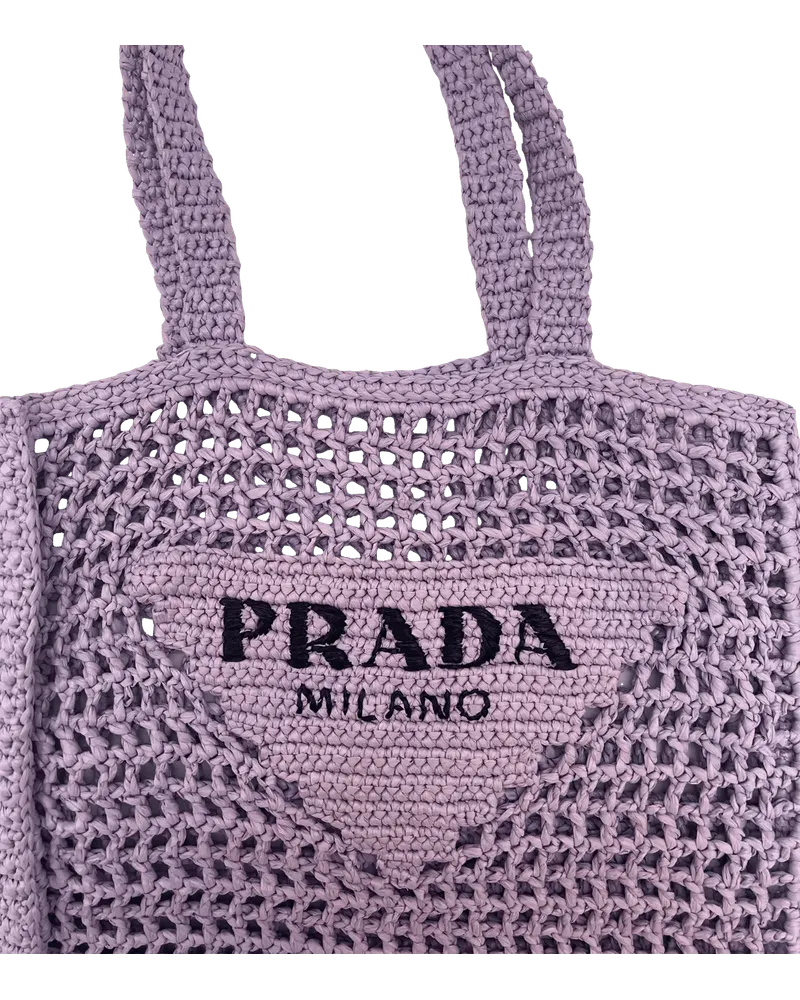 Prada Crossbody Bags  Raffia - Purple lila Lila