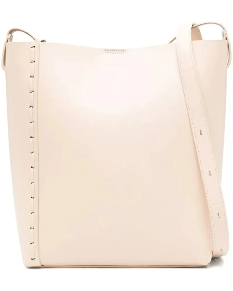 Jil Sander Shopper & Totes Stitching Tote Md beige Beige