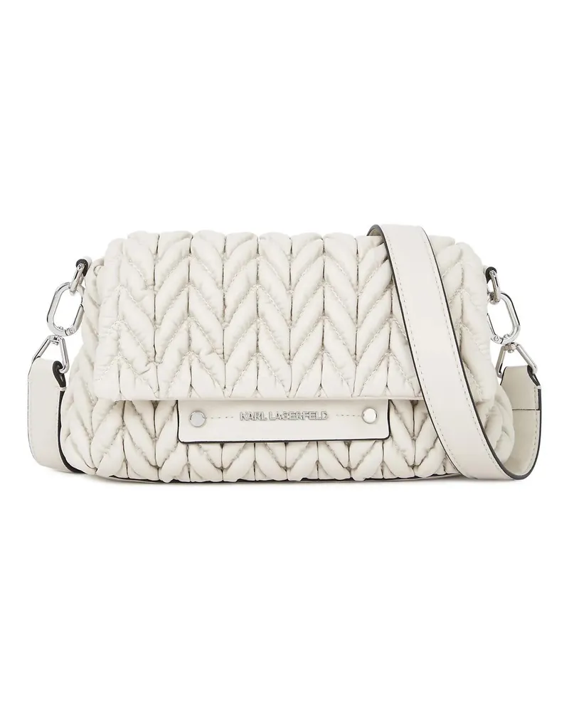 Karl Lagerfeld Crossbody Bags K/WEAVE UMHÄNGETASCHE weiß Weiß