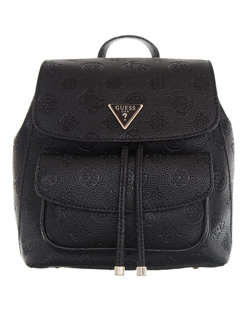 Guess Satchels Cresidia Top Zip Shoulder Bag schwarz Schwarz