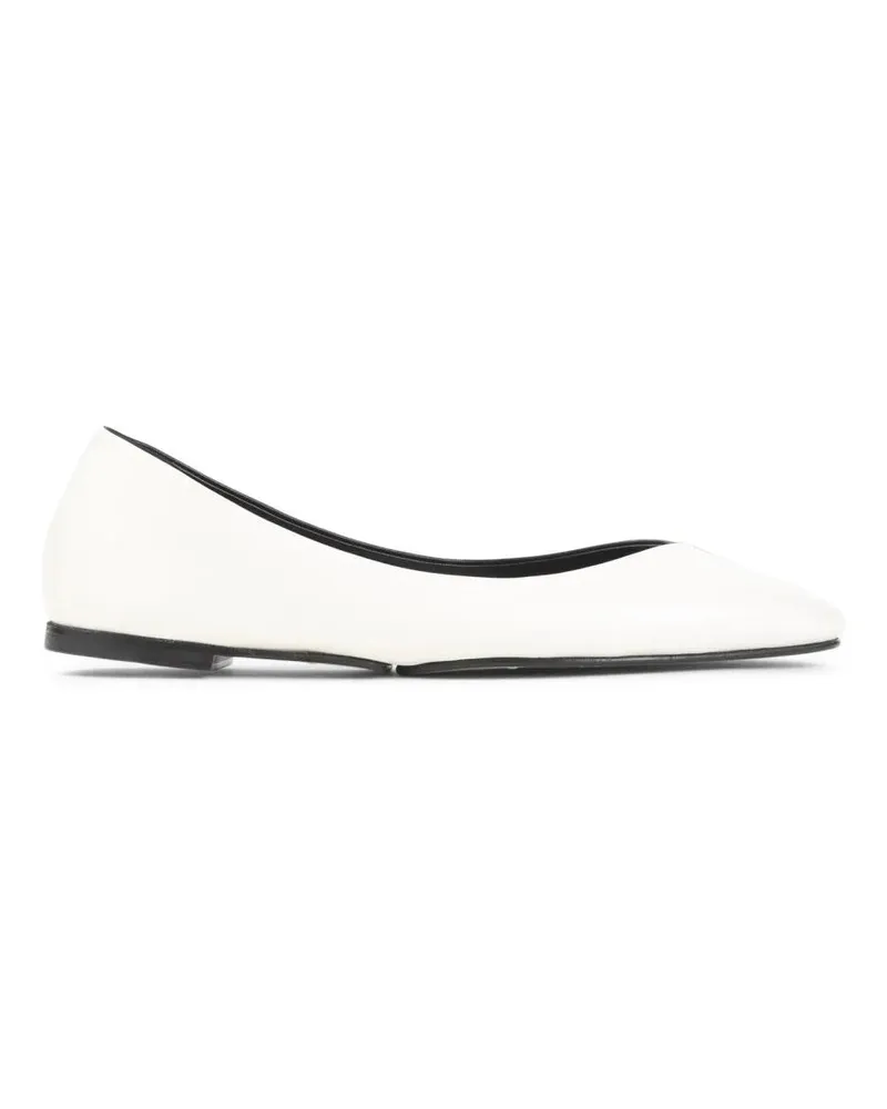 Jacquemus Nappa Leather Ballerinas With Minimalist Design bunt Bunt