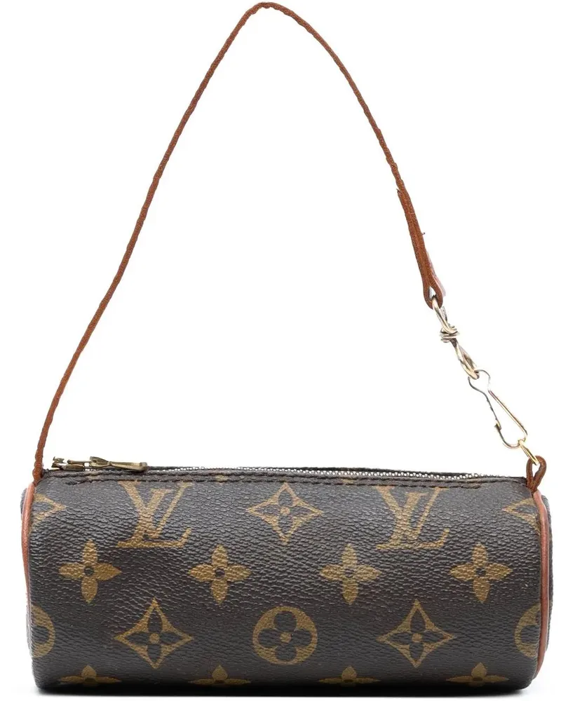 Louis Vuitton Crossbody Bags Monogram Papillon Pochette braun Braun