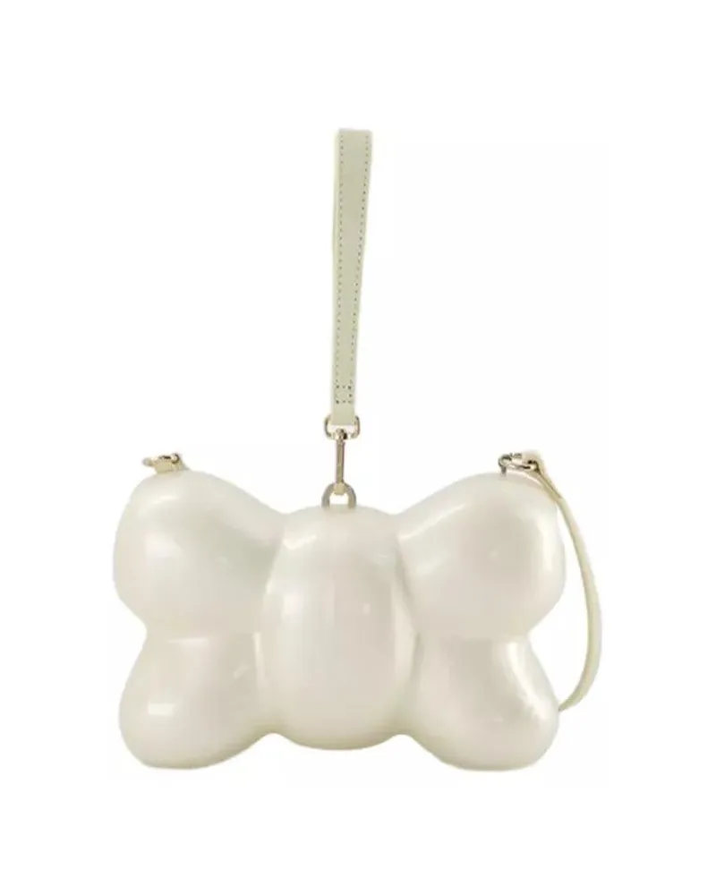 Simone Rocha Hobo Bags Bow Bag Crossbody - Leather - Beige beige Beige