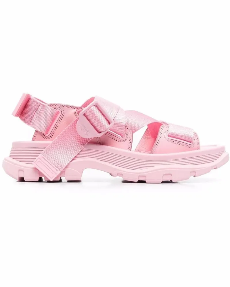 Alexander McQueen Low-Top Sneaker Tread Sandals rosa Gold