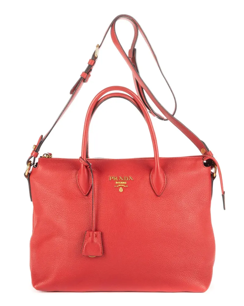 Prada Crossbody Bags Shopping Tote rot Rot