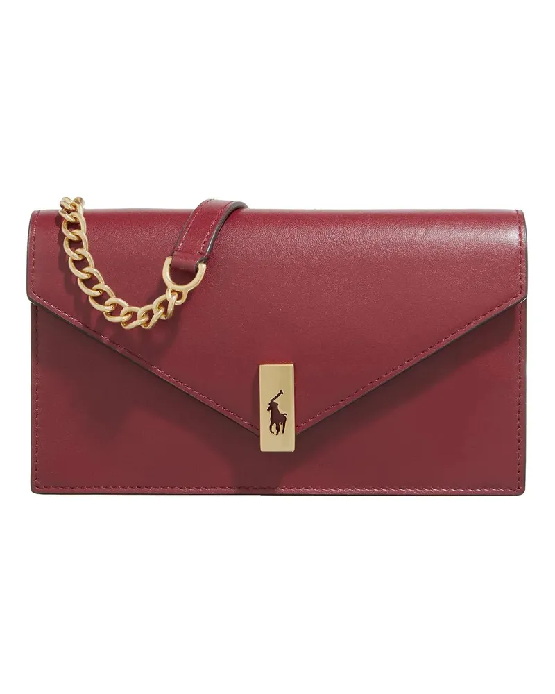 Ralph Lauren Portemonnaie Wallet On A Chain Small rot Rot