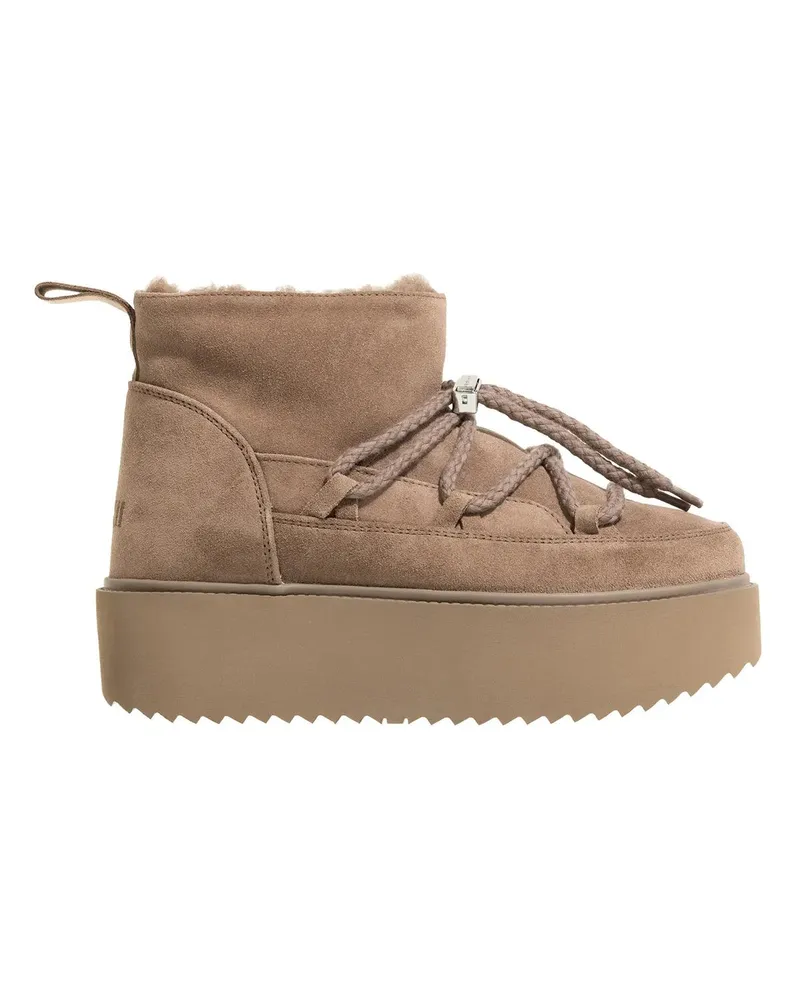 INUIKII Winterboots Classic Low Platform taupe Taupe