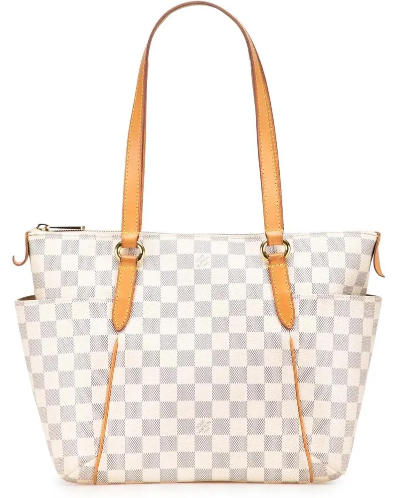 Louis Vuitton Shopper Damier Azur Totally PM weiß Weiß