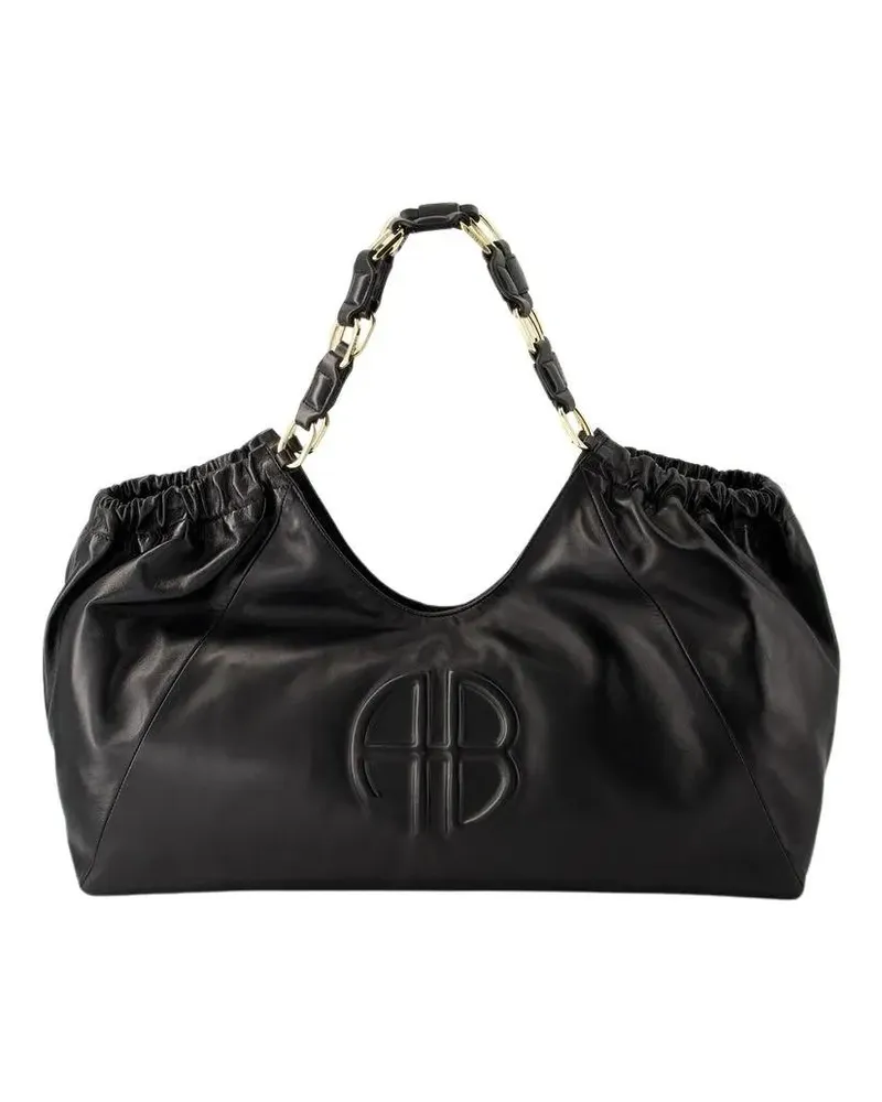 Anine Bing Shopper & Totes Kate Shopper Bag - Leather - Black schwarz Schwarz