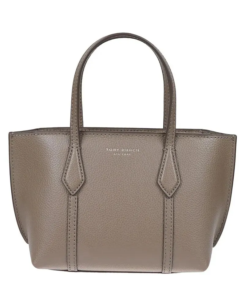 Tory Burch Shopper & Totes Perry Hammered Leather Handbag braun Braun