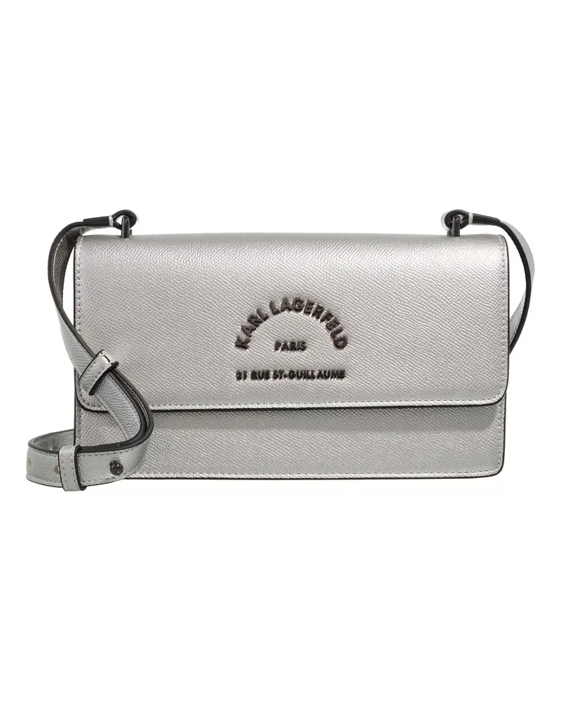 Karl Lagerfeld Crossbody Bags RSG Metal Flap Shb silberfarben 