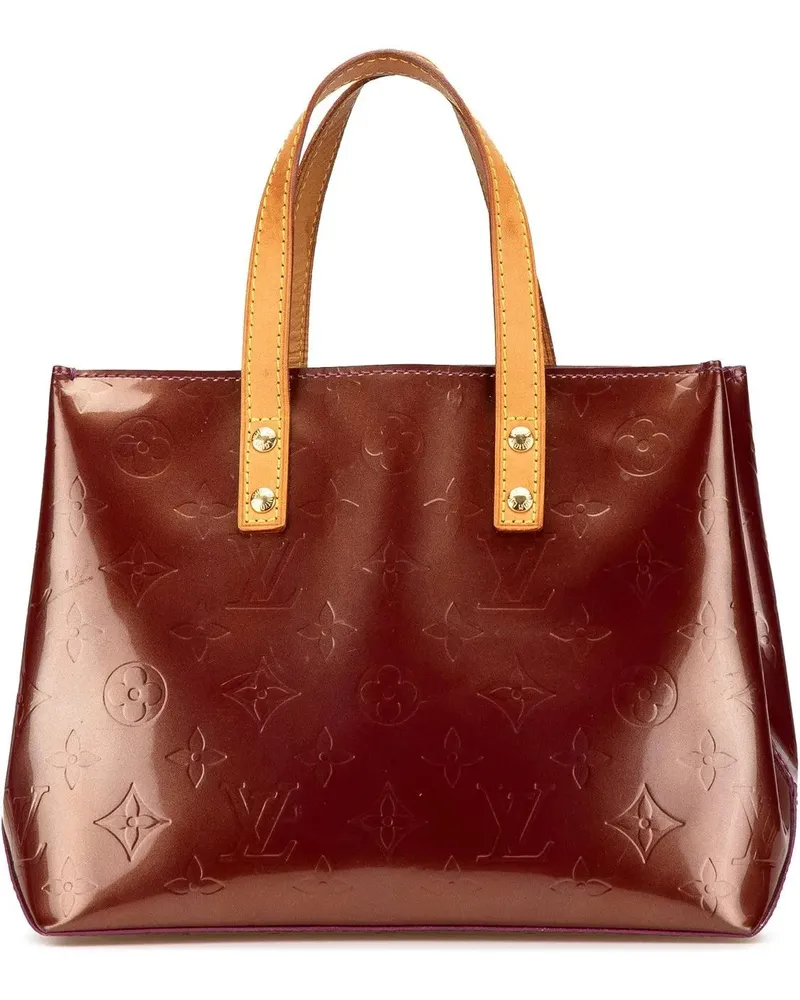 Louis Vuitton Crossbody Bags 2008 Monogram Vernis Reade PM orange Orange