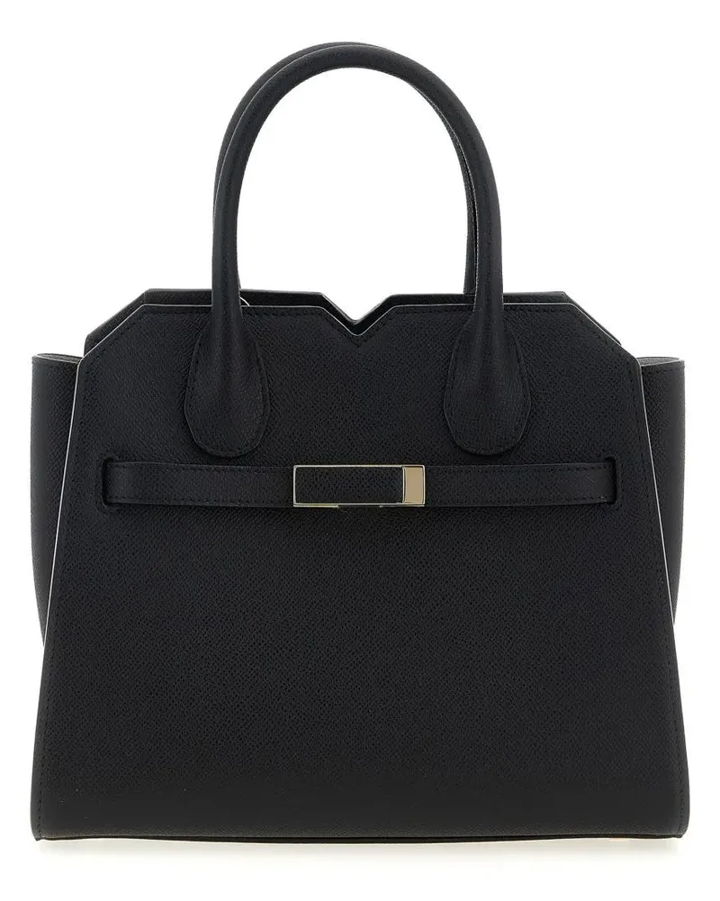 Valextra Crossbody Bags 'Milano' Mini Handbag schwarz Schwarz