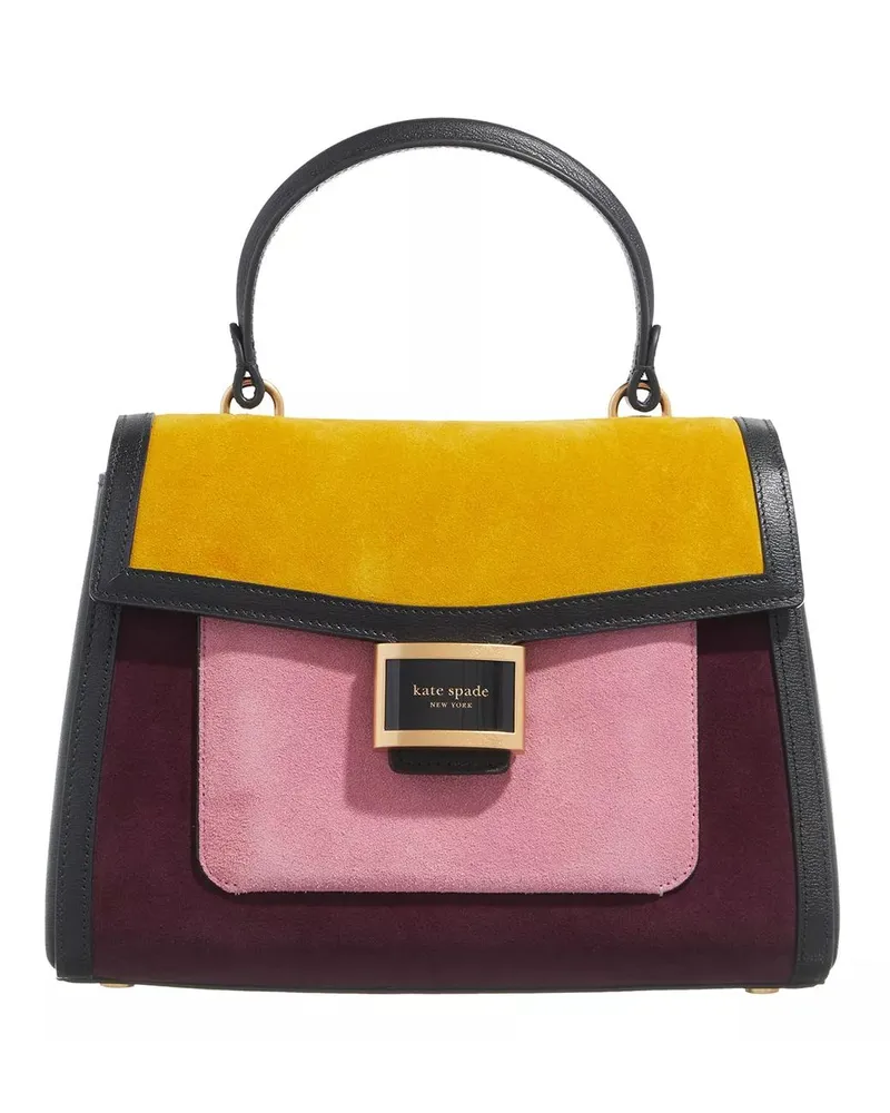 Kate Spade Tote Katy Colorblocked Suede Bunt