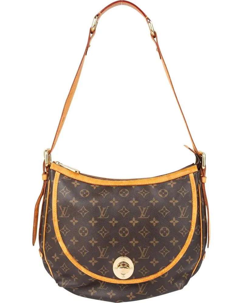 Louis Vuitton Crossbody Bags  Canvas Monogram Tulum GM Crossbody B braun Braun