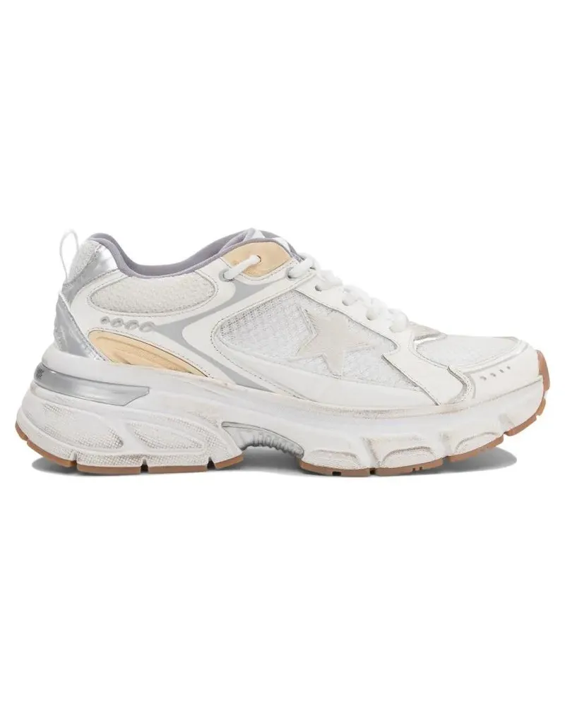 Golden Goose Low-Top Sneaker "Lightstar" Sneaker weiß Weiß