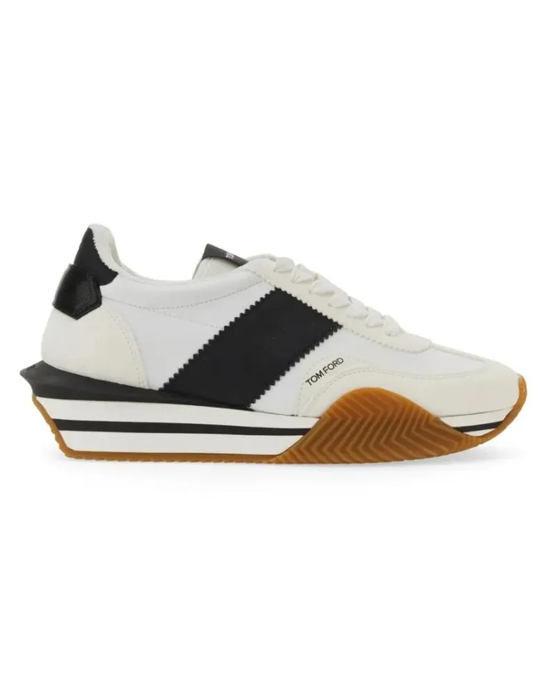 Tom Ford Low-Top Sneaker James Sneaker weiß Weiß