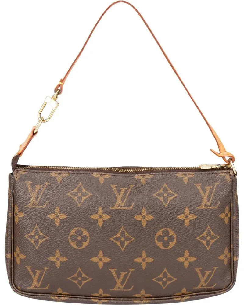Louis Vuitton Crossbody Bags  Canvas Monogram Pochette Accessoire braun Braun