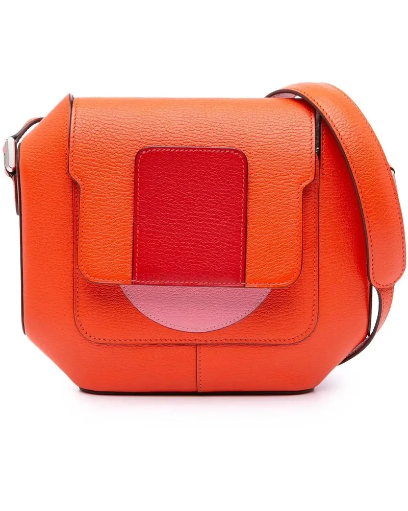 Hermès Hobo Bags Chevre Mysore Octogone 23 orange Orange