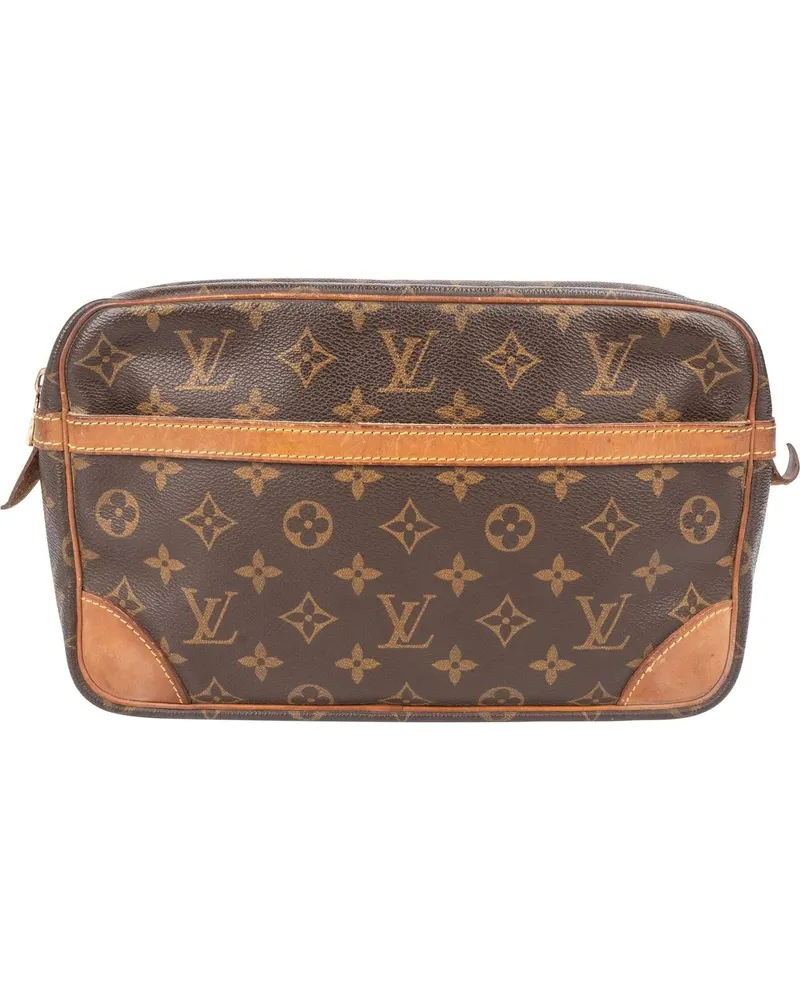 Louis Vuitton Crossbody Bags  Canvas Monogram Compiegne 28 Clutch braun Braun