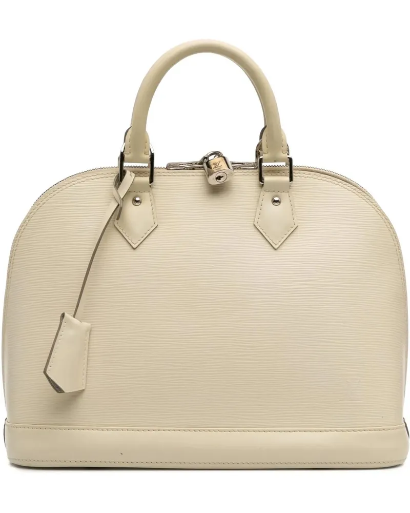 Louis Vuitton Crossbody Bags Epi Alma PM weiß Weiß