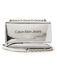 Calvin Klein Crossbody Bags  Sculpted Silberfarbene Umhängetasche 