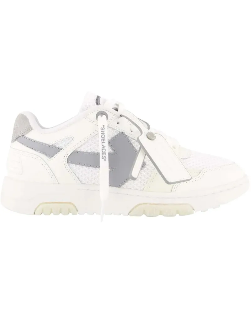 OFF-WHITE Low-Top Sneaker Dames Slim Out Of Office Sneaker Wit weiß Weiß