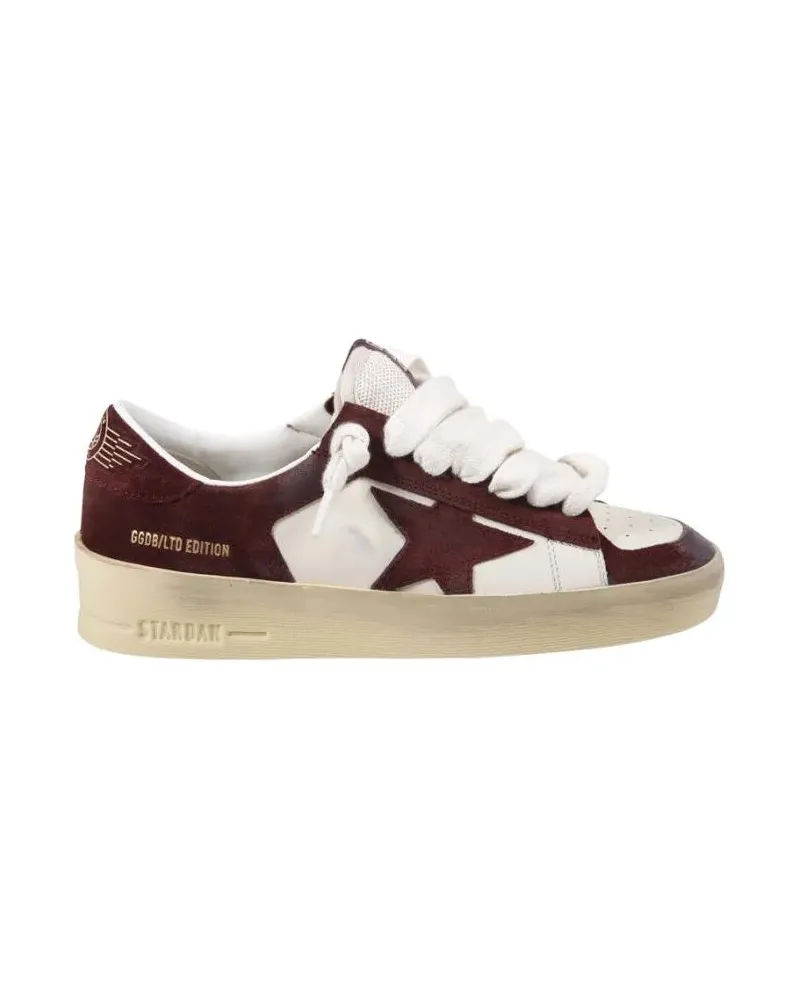 Golden Goose Low-Top Sneaker Stardan Leather And Suede Sneakers schwarz Schwarz