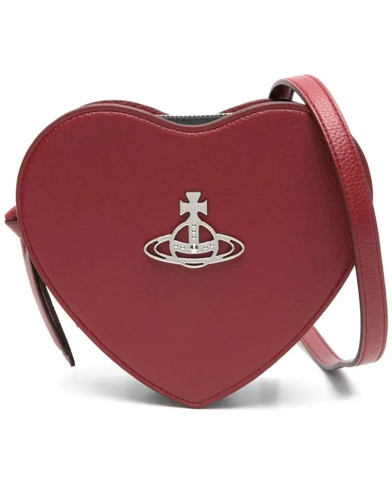 Vivienne Westwood Crossbody Bags Louise Heart Crossbody Red rot Rot