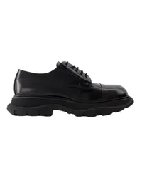 Alexander McQueen Boots & Stiefeletten Treadslick Loafers - Leather - Black Schwarz